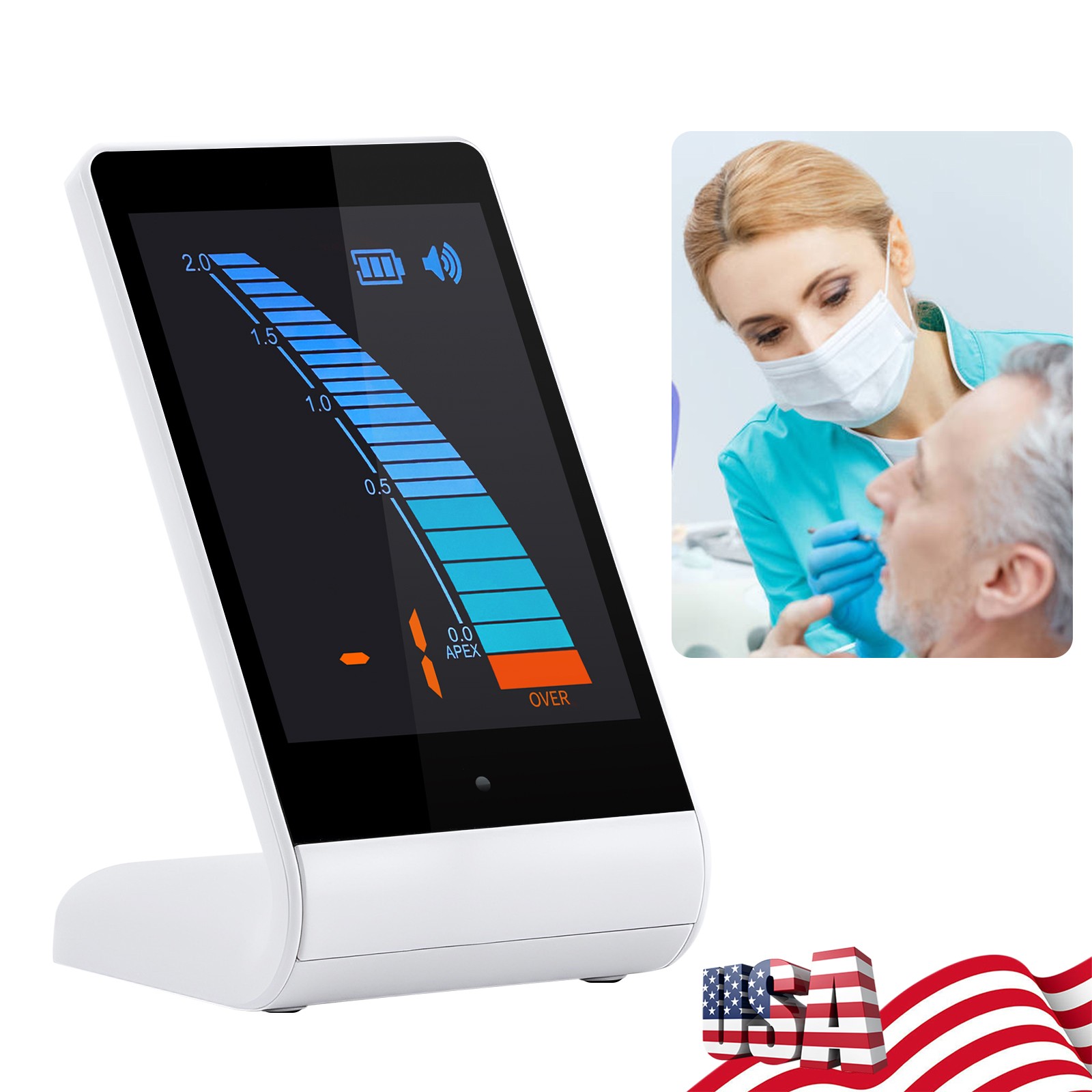 Dental Wireless Gutta Percha Obturation Heated Pen / Electric Endo Apex Locator