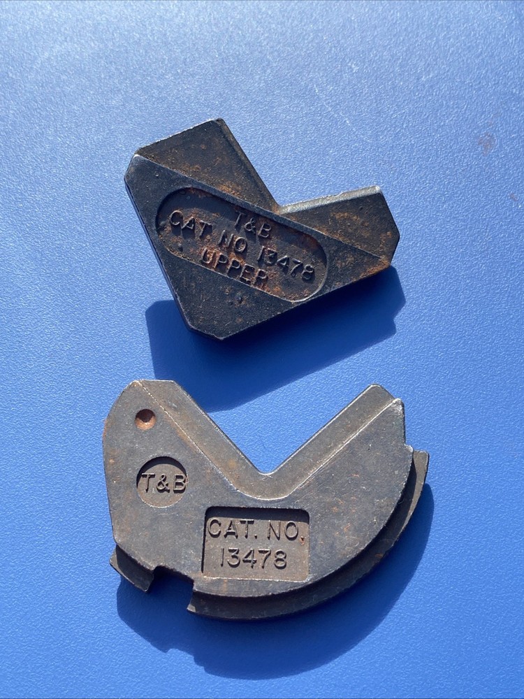 Thomas & Betts 13478 Upper and Lower Crimping Die Set