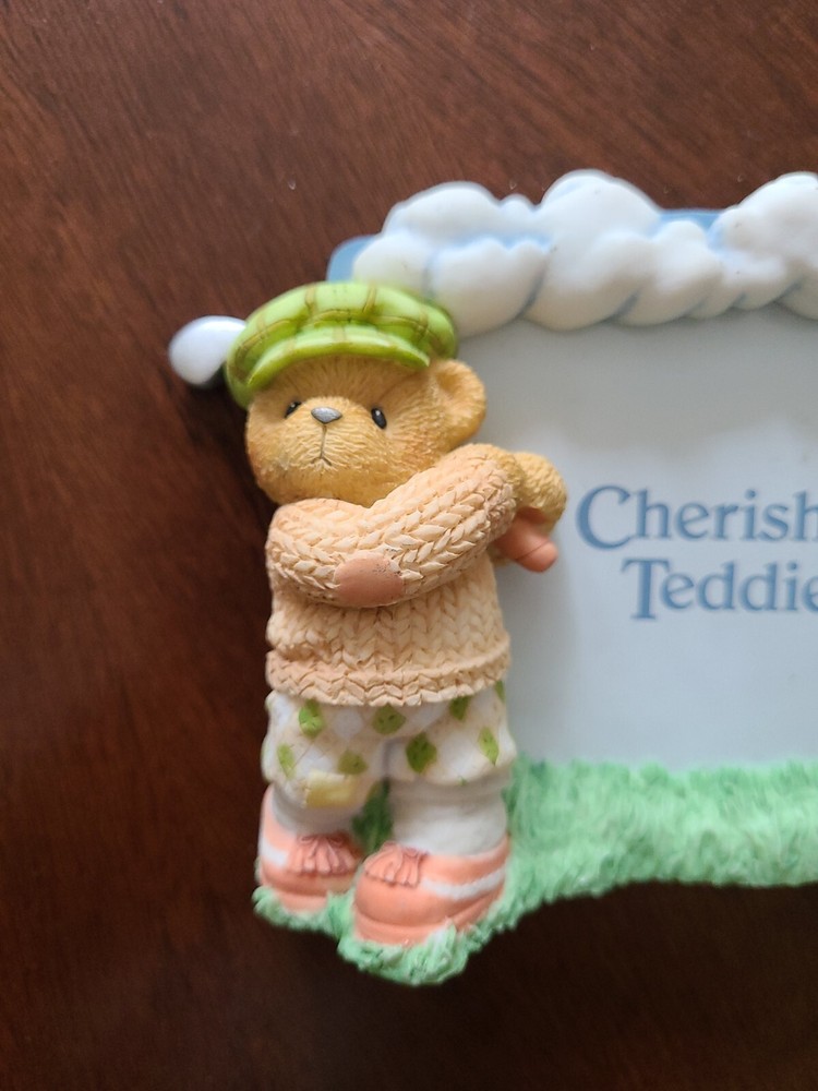 Cherished Teddie Golf Picture Frame