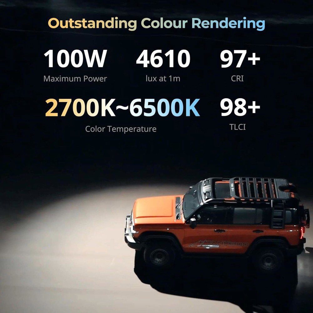 SmallRig RC 100B Bi-Color LED Monolight (Standard Version) 4893