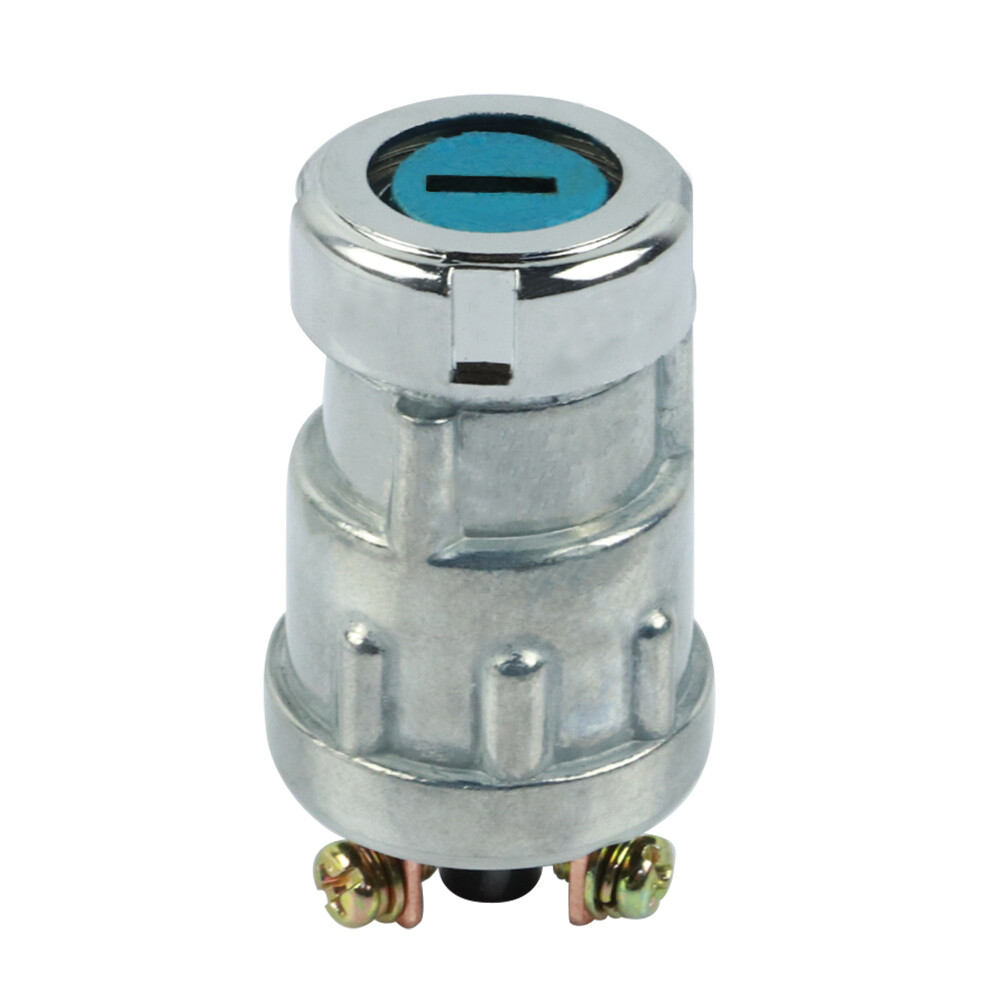 JK423 IGNITION SWITCH LOCK FLUSH MOUNT 12VOLT 2KEY 3 POSITION OFF ON START