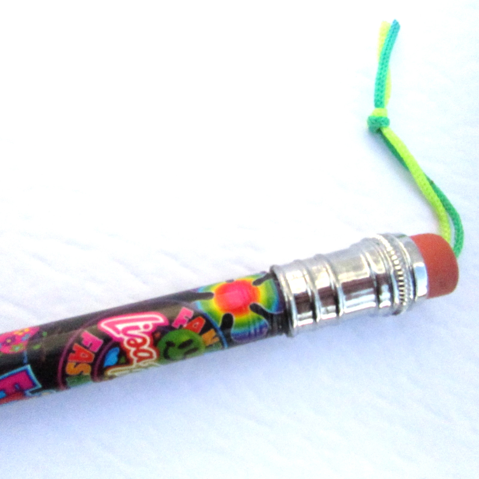 Vintage Lisa Frank Friends4Life Girl Power Mega JUMBO Pencil Fantastic Fashions