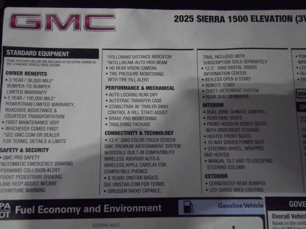 Display And Control Panel Fits 25 SIERRA 1500