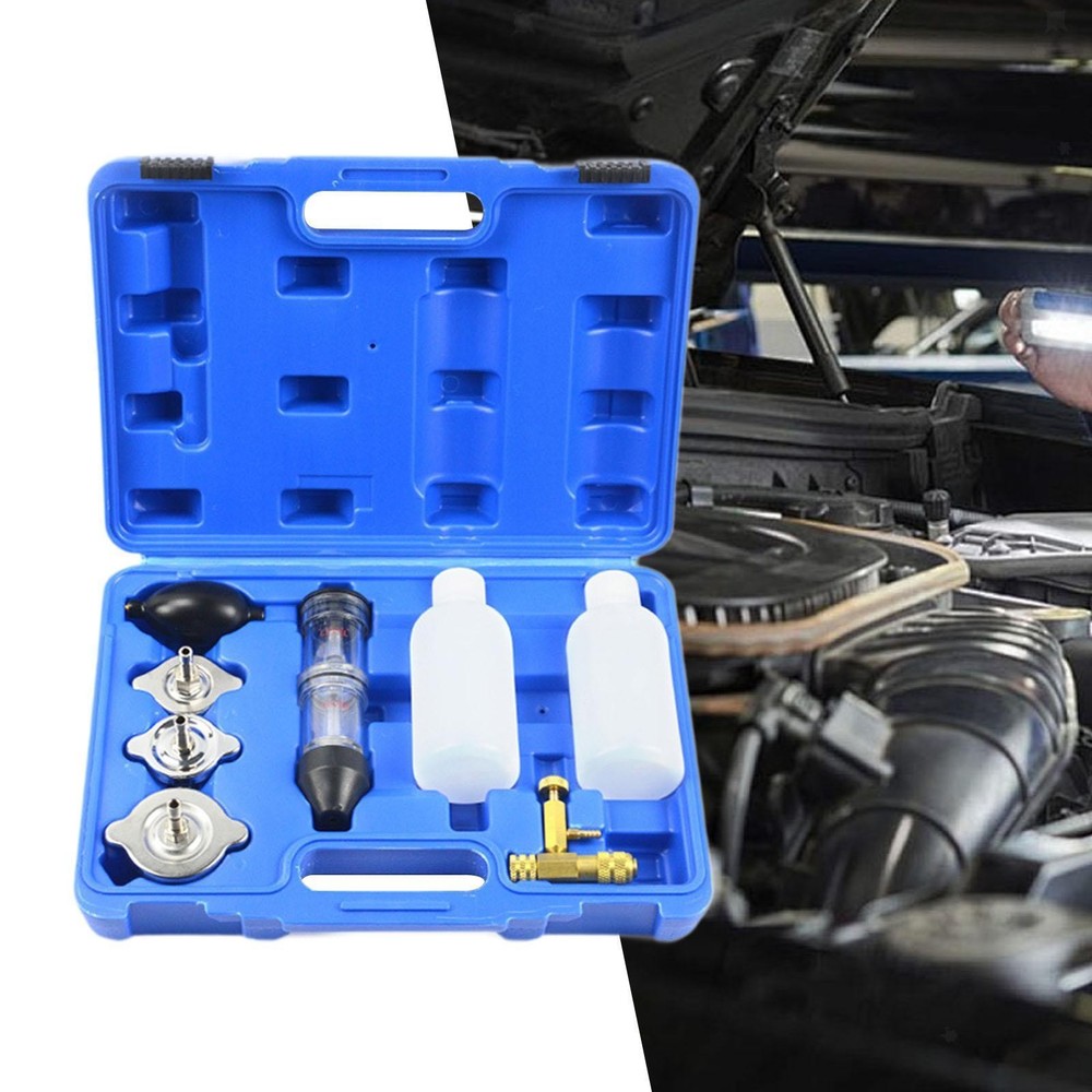 8Pcs Combustion Leak Test Kit Portable Simple Operate