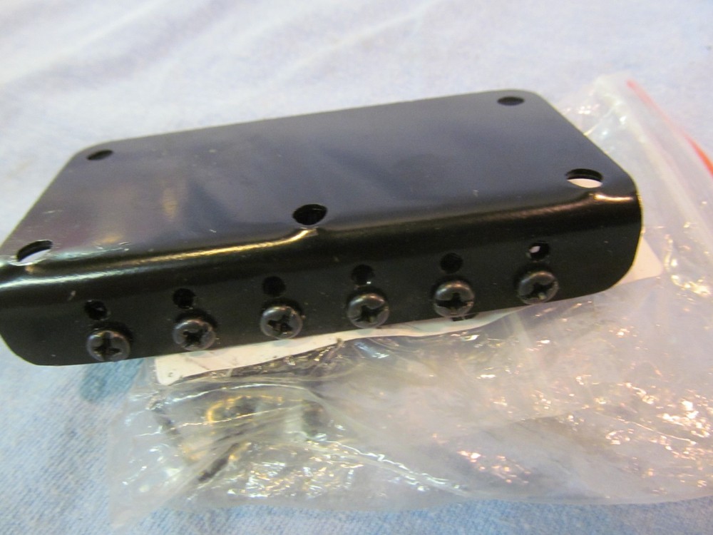 BLACK ANCHOR 6 STRING TAILPIECE