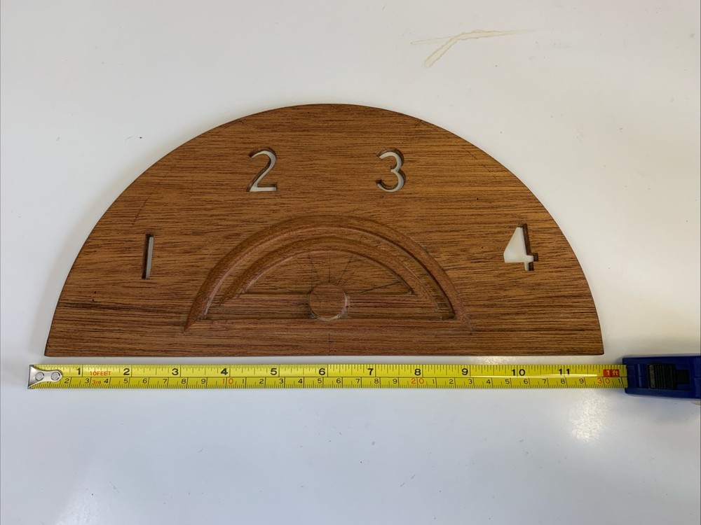Antique Architectural Salvage 6 Piece Carved Wood Patterns Decorative Elements