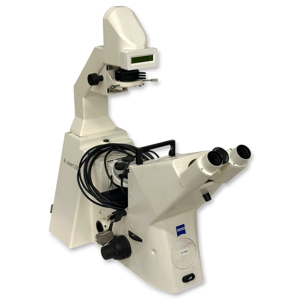 Zeiss Axiovert 200 Inverted Microscope 1239-288 Made in Germany