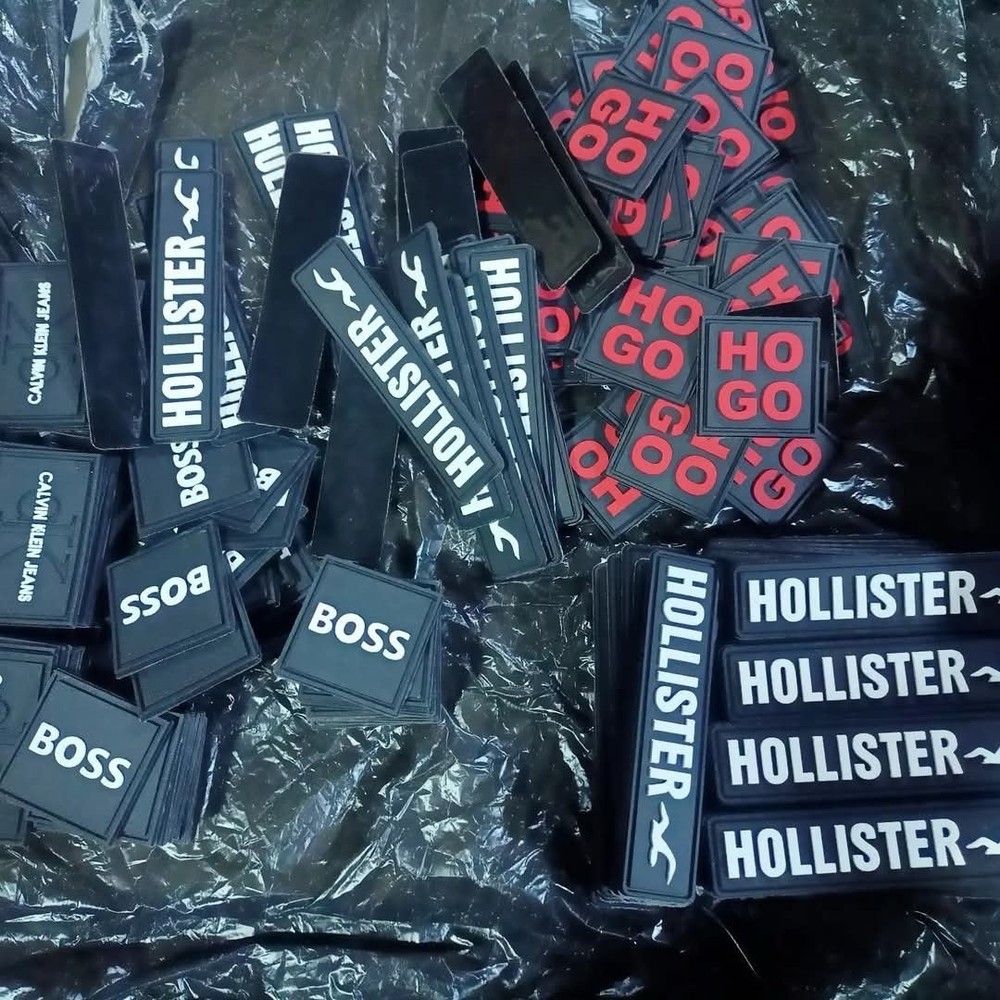 Custom Silicon Rubber Labels Durable, Flexible, & Waterproof! minimum 100 pieces