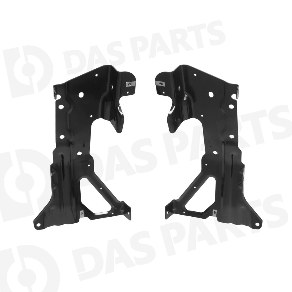 Front Bumper Support Mount Bracket Set For 2016-2018 Chevrolet Silverado 1500