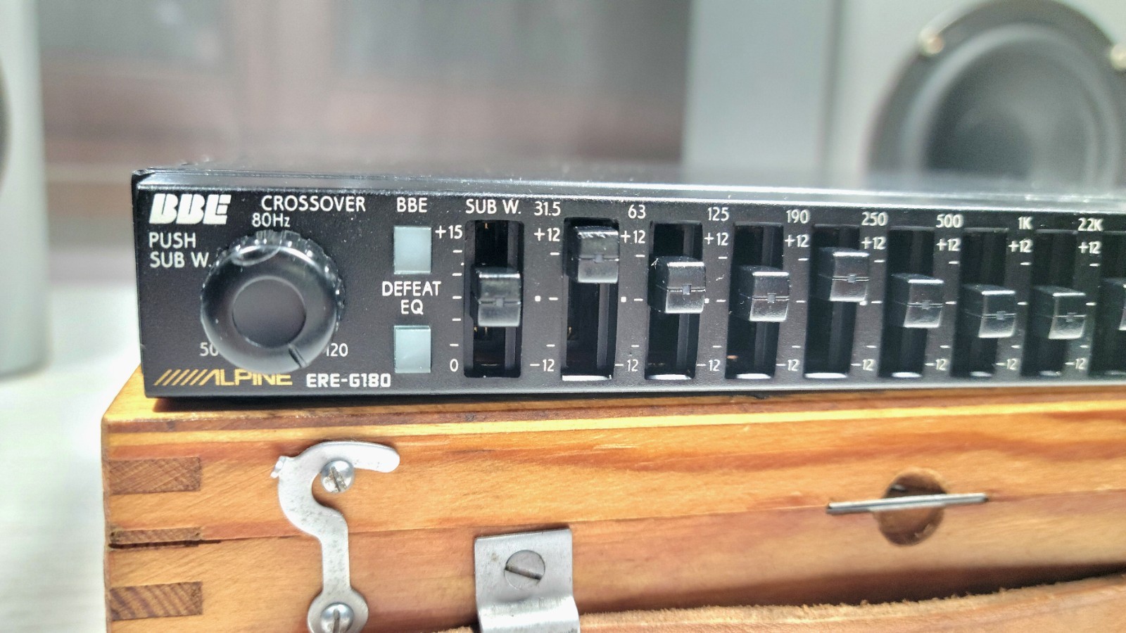 Alpine ERE-G180 11 Band Graphic Equalizer Serviced