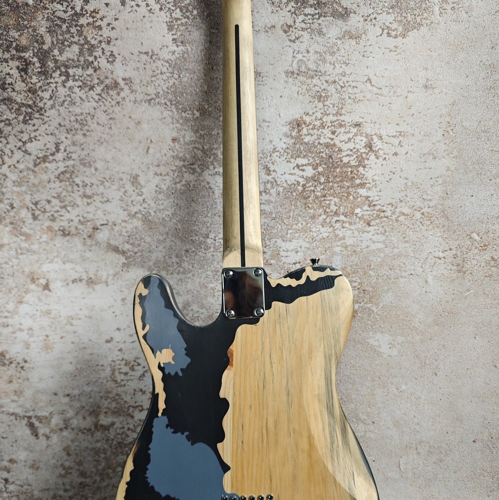 Professional Electric Guitar: TL Custom 6-String S Pickup & Fixed Bridge