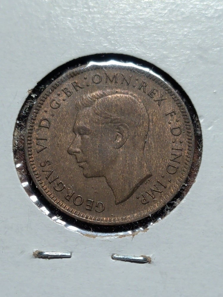 1946 Great Britain Farthing Coin