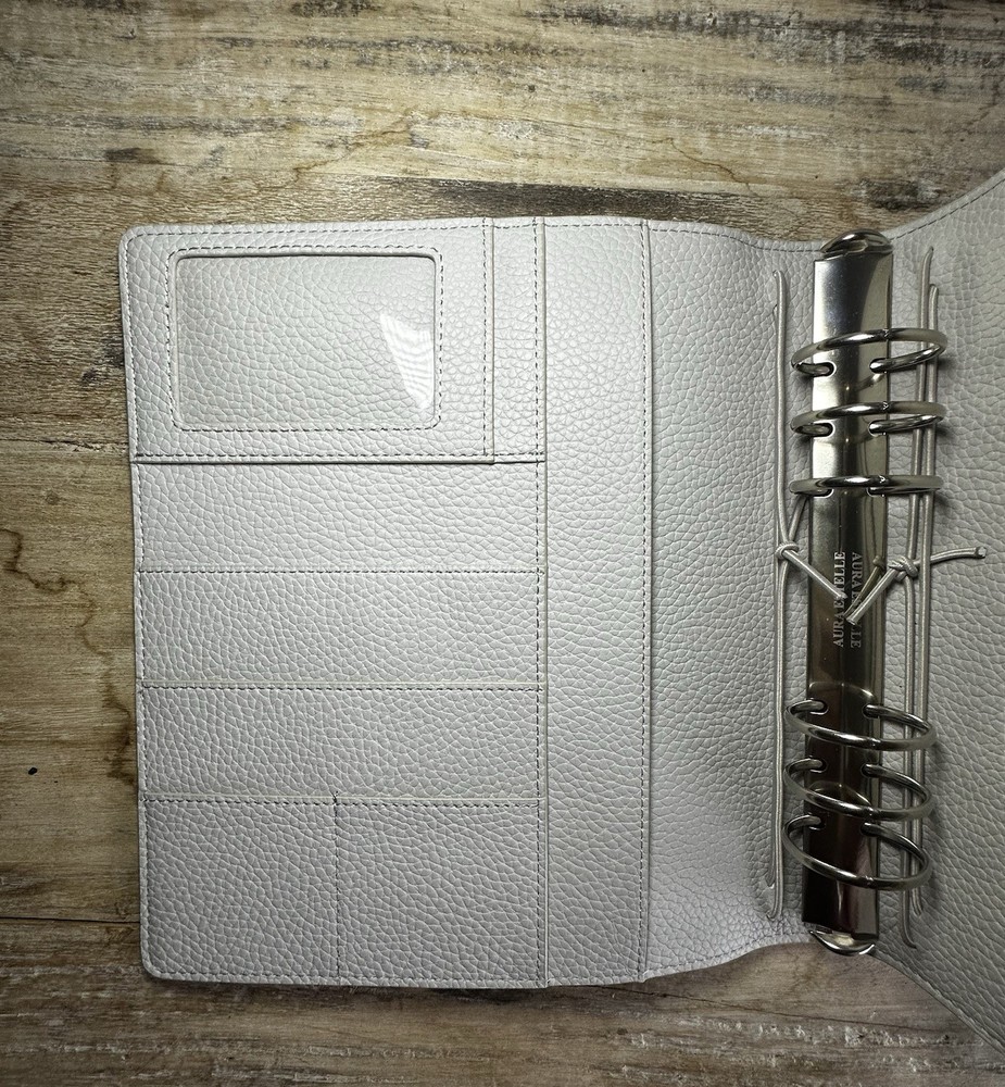 Aura Estelle Pearl Cloud Planner A5 Wide
