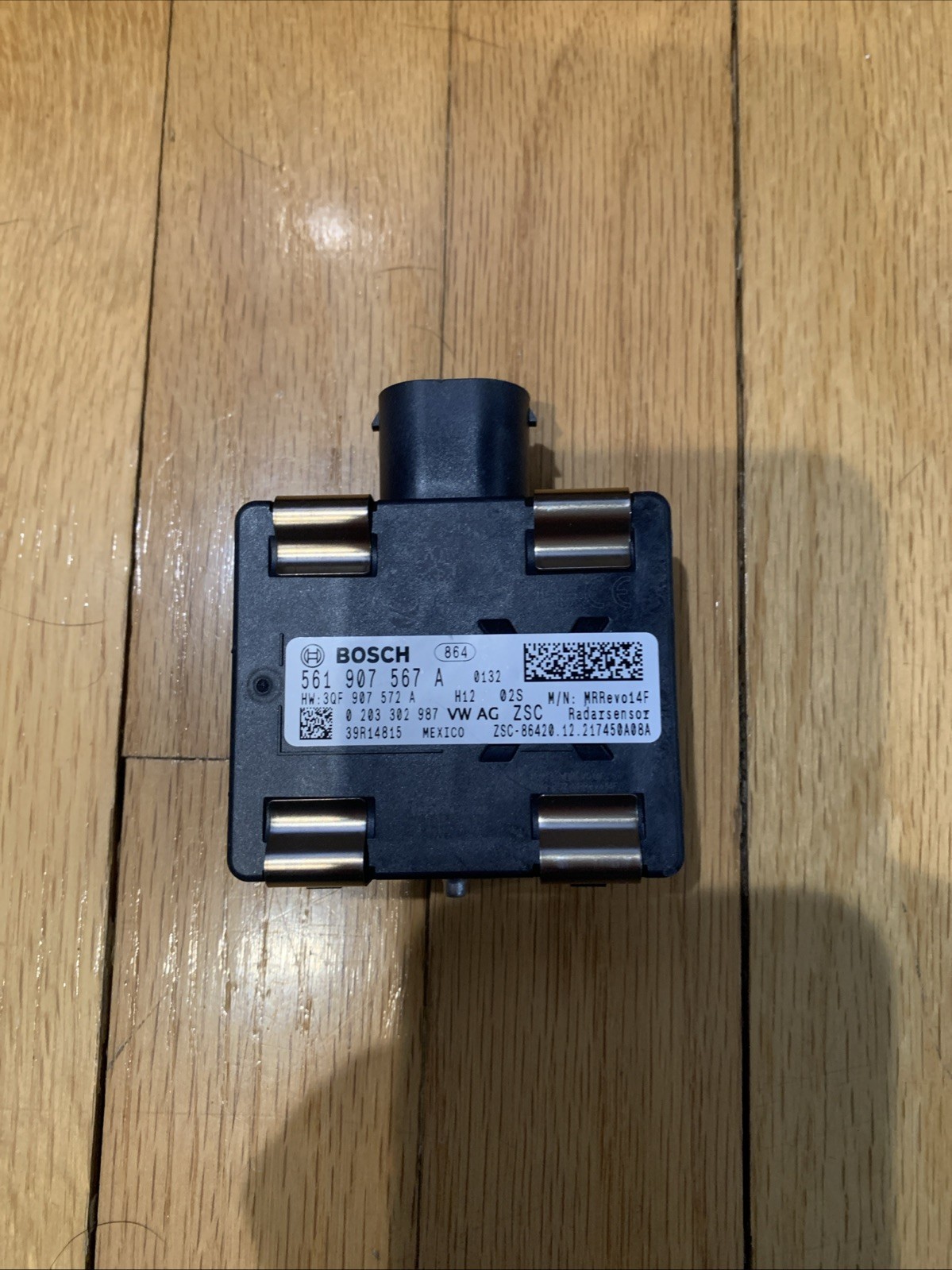 2020-22 VOLKSWAGEN PASSAT NMS ALLTRACK FRONT DISTANCE CRUISE CONTROL SENSOR OEM