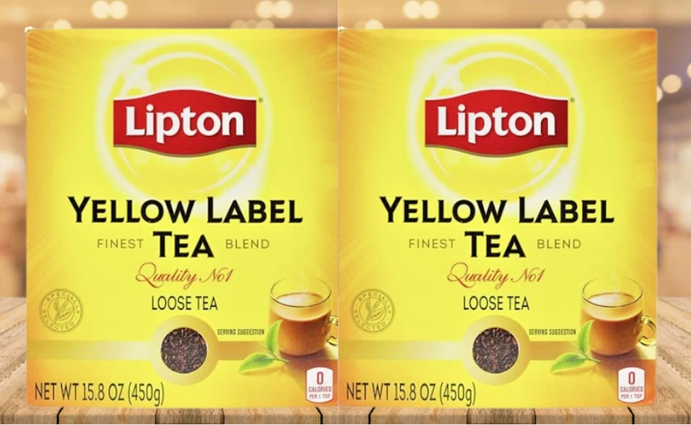 Lipton Yellow Label Loose Tea International Blend 450g - 2 Packs