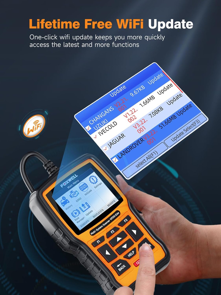 FOXWELL NT510 Elite For BMW Mini BMS Bidirectional All System Scanner OBD2