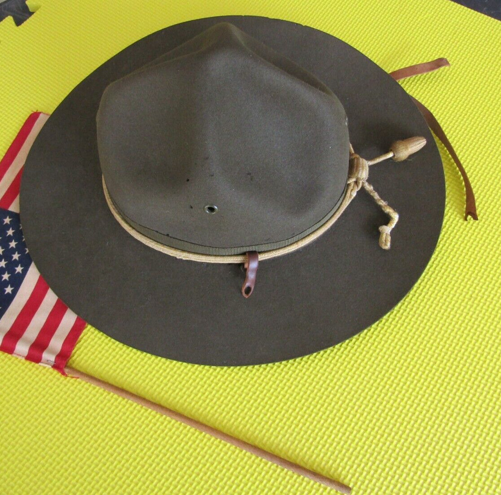 Early WW II U.S. Cavalry Campaign Hat !