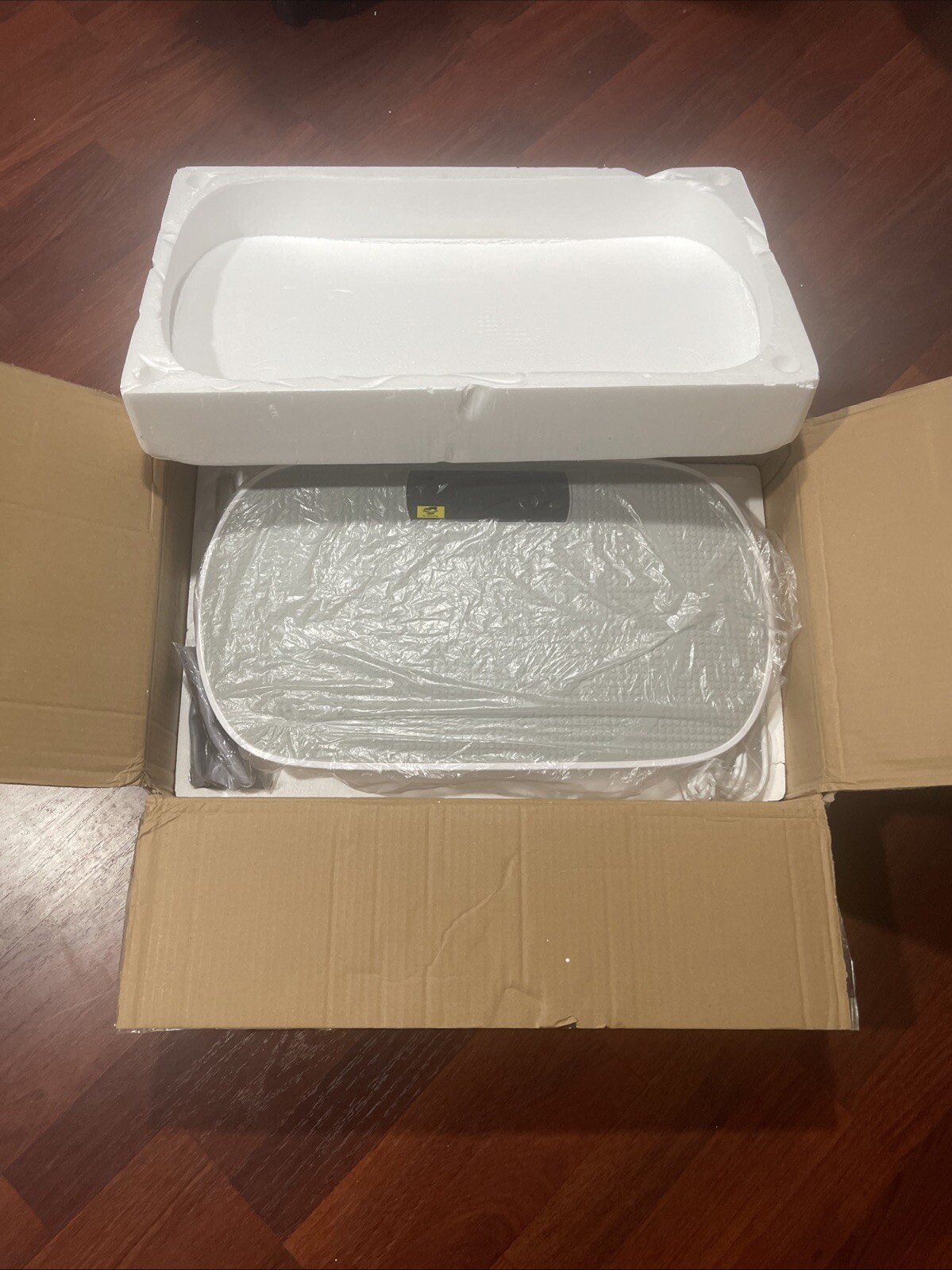 *NEW Opened box* MERACH 2398 Vibration Plate Exercise Machine Gray W/ Remote