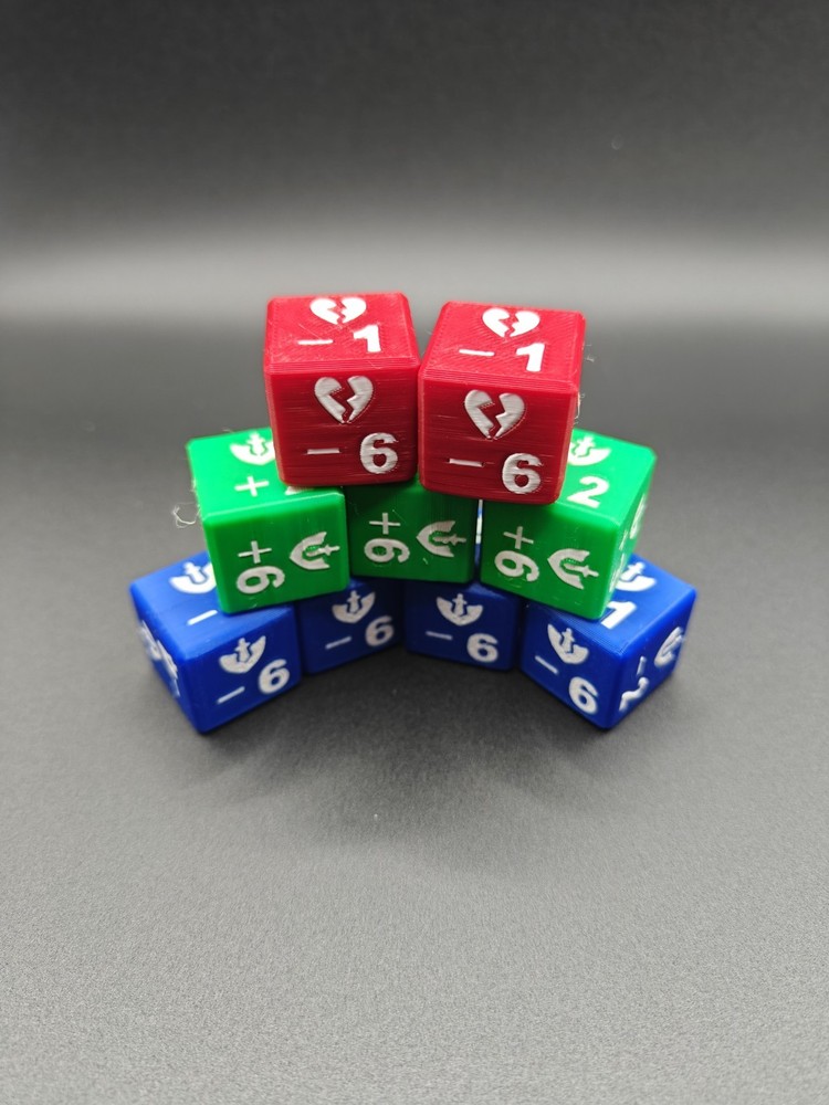 Riftbound Might and Damage Dice Kit