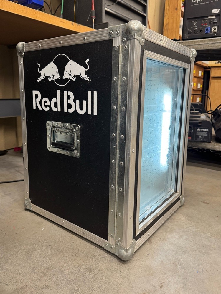(Rare) Red Bull Flight Case Mini Fridge