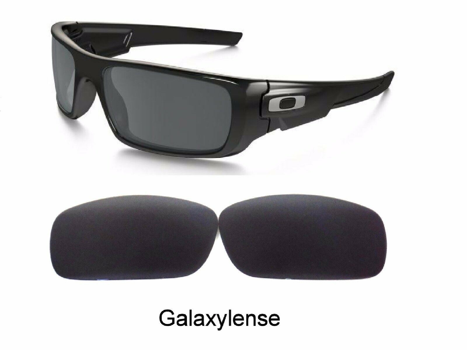 Galaxy Replacement Lenses For Oakley Crankshaft Sunglasses Black Polarized