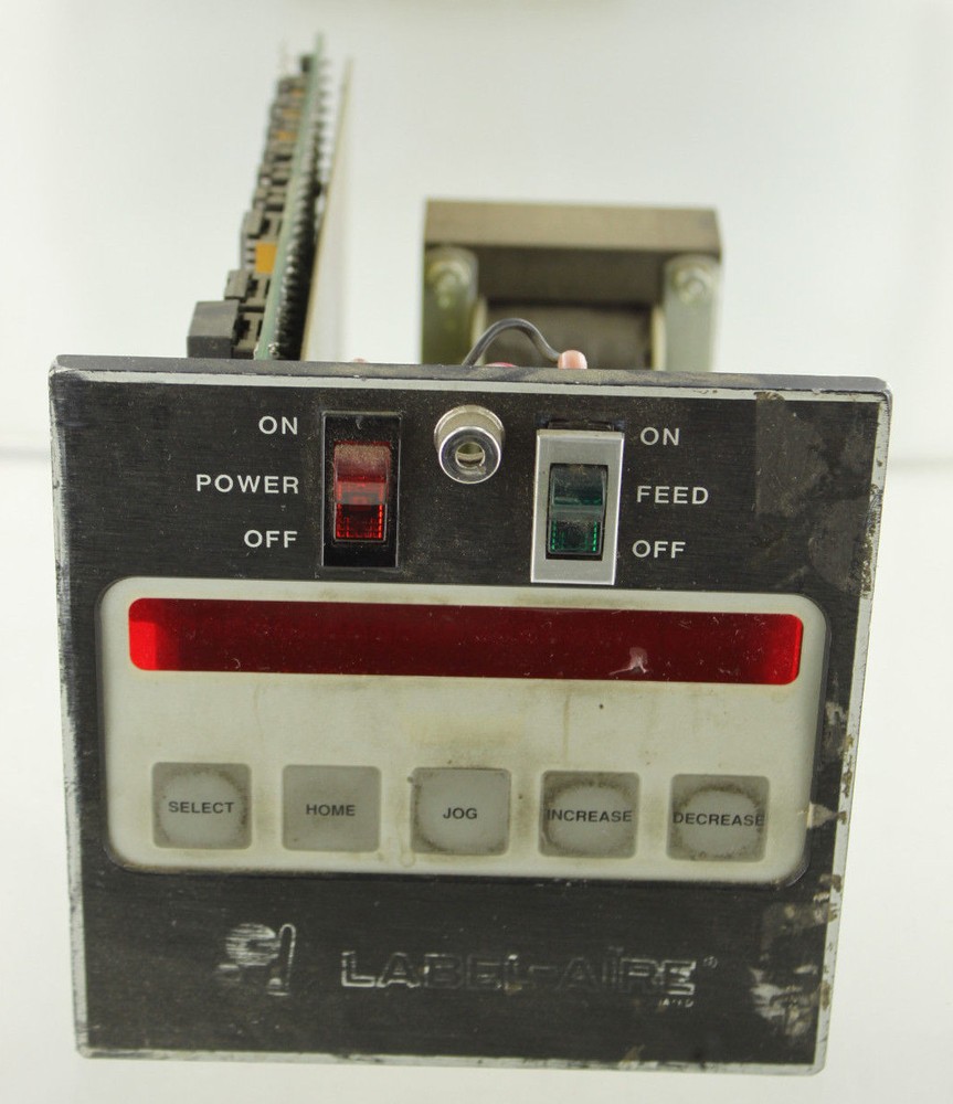 LABEL-AIRE LABELER CONTROLLER w/ 74-656-81 CONTROL BOARD