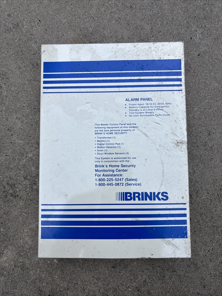 Brinks BHS-1000C Alarm Control Panel