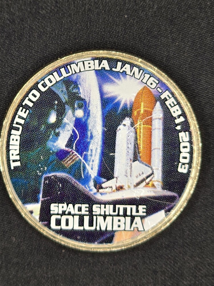 2016 Kennedy Half Dollar – Post-Mint Colorized Space Shuttle Theme –Uncirculated