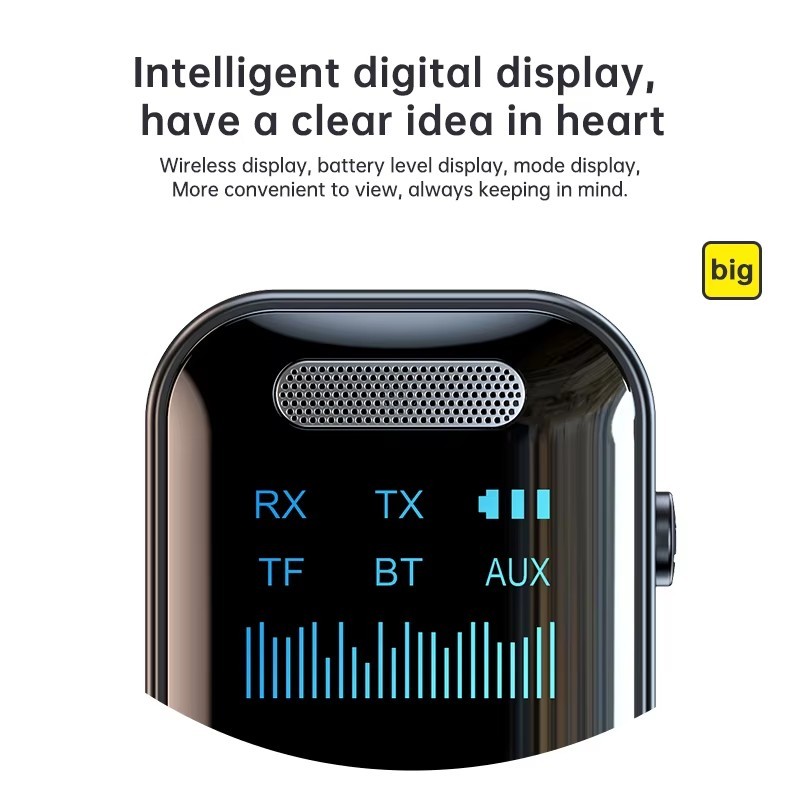 4 in1 Bluetooth Audio Adapter Wireless Receiver Transmitter MP3 Player 3.5mm Aux