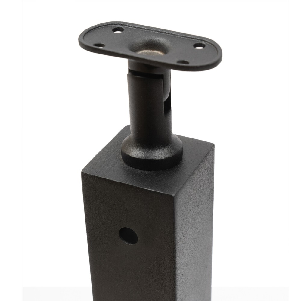 36"x2"x2" Stainless Steel Adjustable Black Level Line Post Cable Railing Post