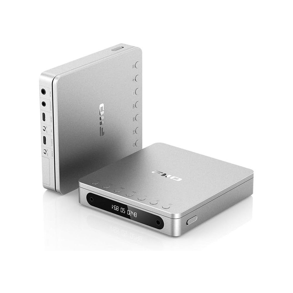FiiO DM13 Multifunctional Portable Stereo CD Player (Silver Bluetooth)
