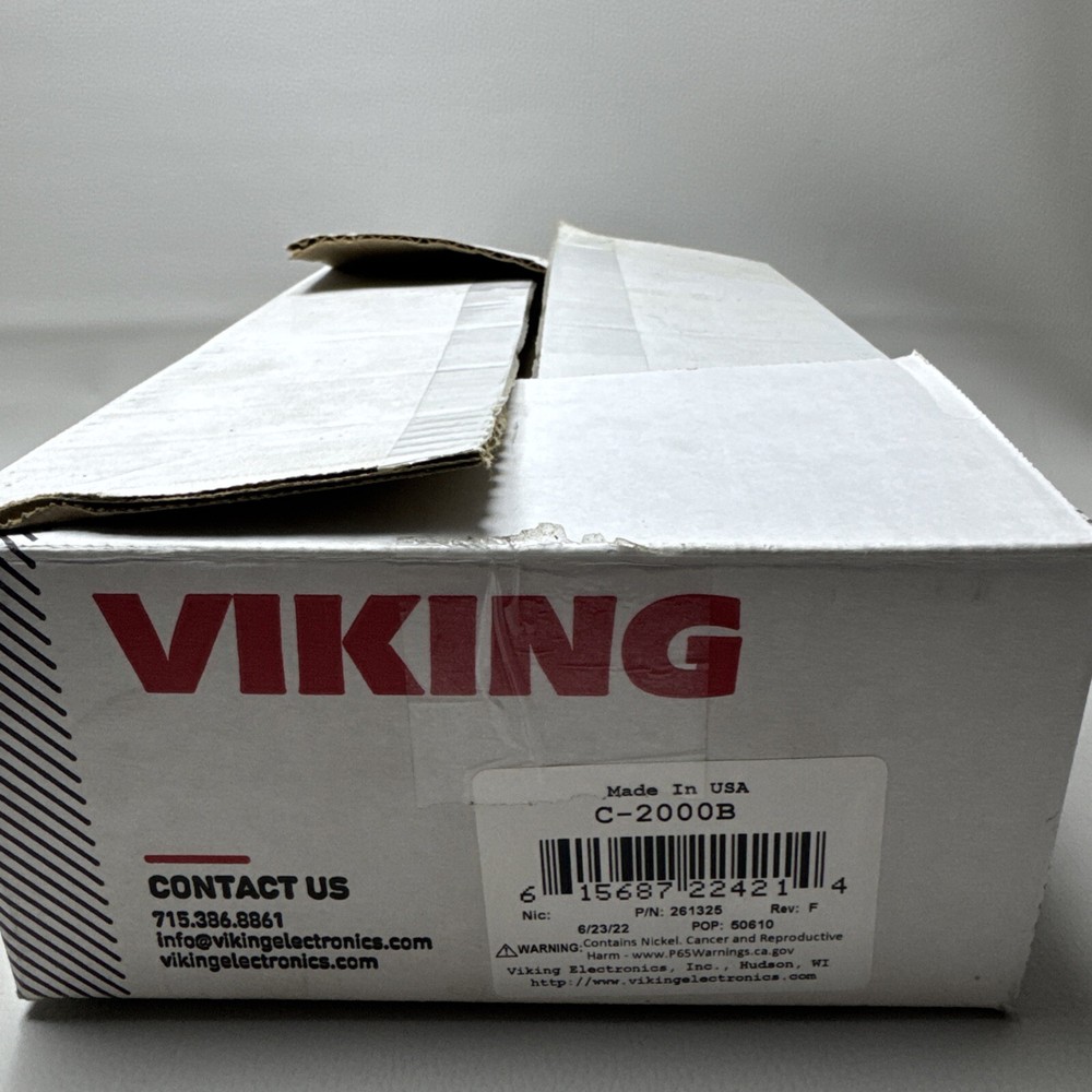 VIKING C-2000B ADVANCED 4-door ENTRY PHONE CONTROLLER + POWER SUPPLY