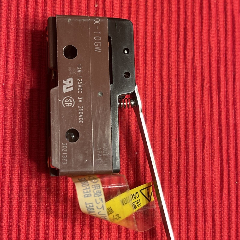 Omron Hinge, Lever Ind Snap Action Switch X-10GW