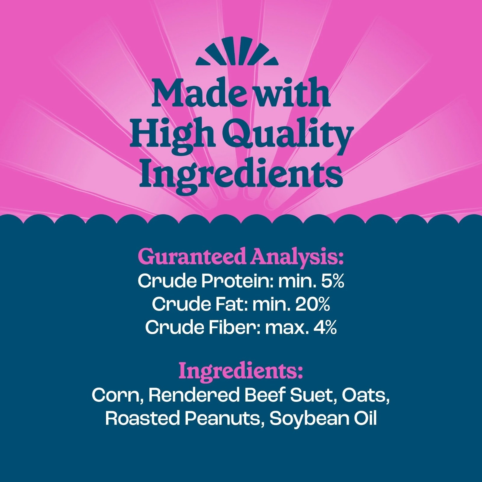 Pennington Feeding Frenzy No-Melt Suet Dough Woodpecker & Songbird Suet Cakes fo