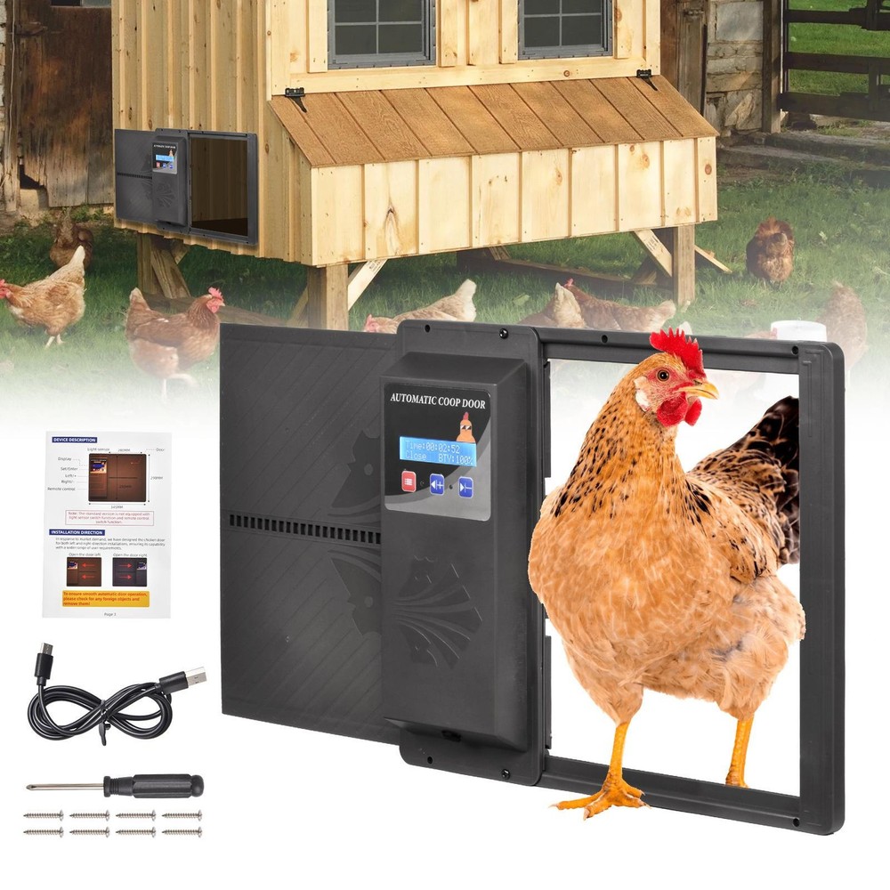Automatic Chicken Coop Door Auto Chicken