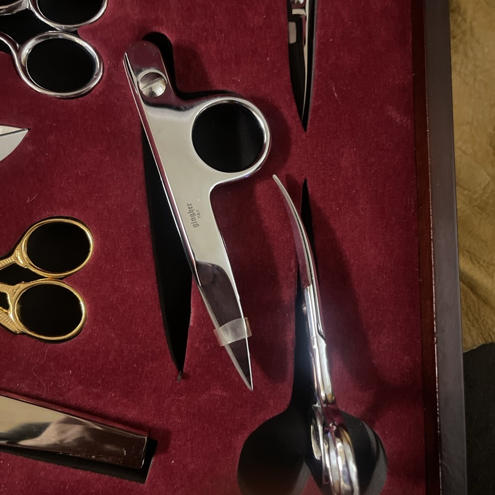 Gingher 8 Piece Scissor Collection Box Set