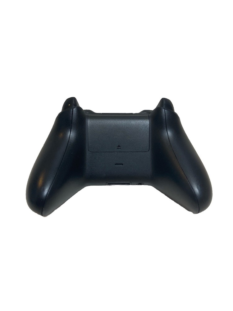 Xbox One Wireless Controller 1537 Black Working Tested & Cleaned W/ Backplate