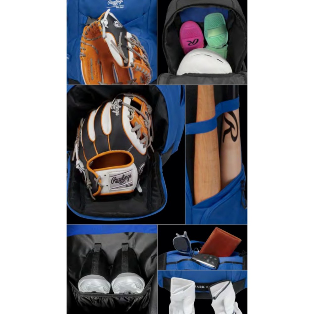 | THE JOURNEY Player's Backpack | Baseball/Softball | White