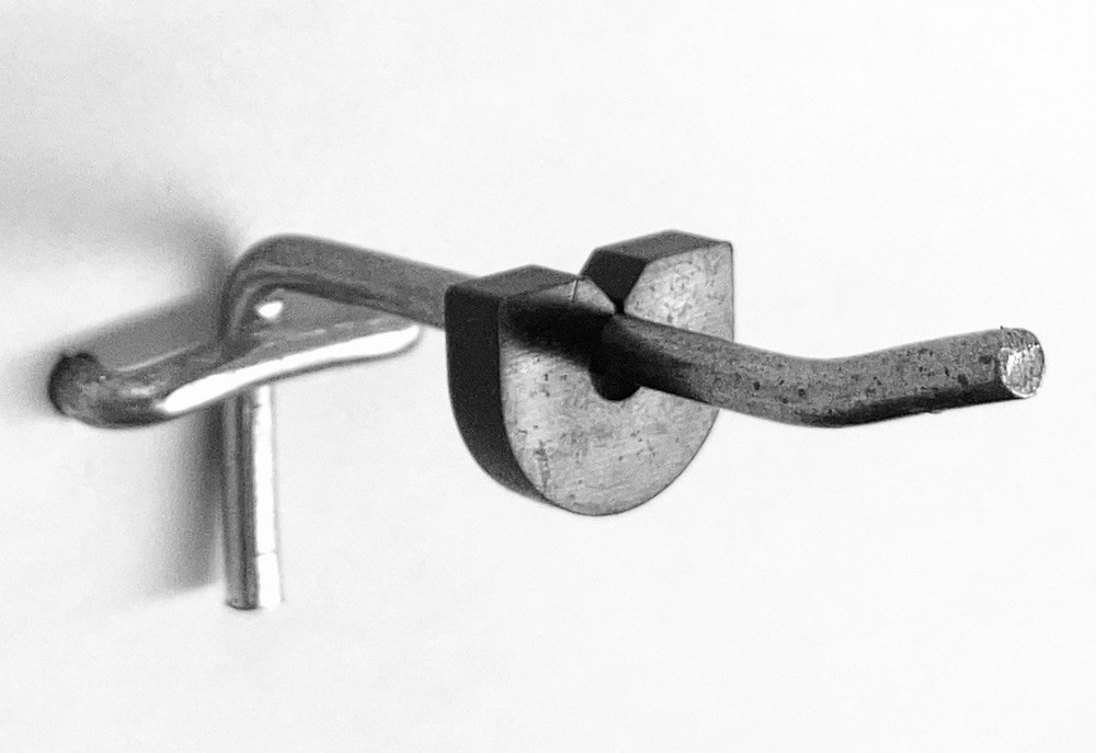 50 Peg Hook Stoppers for 1/4 Pegboard Hooks & Slatwall Hooks Retail