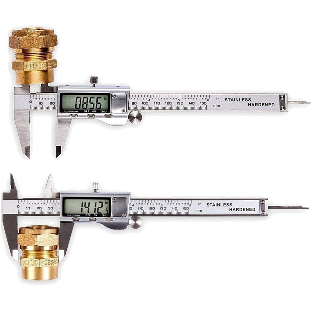 Auto-Off Feature Digital Caliper Inch Millimeter 150mm
