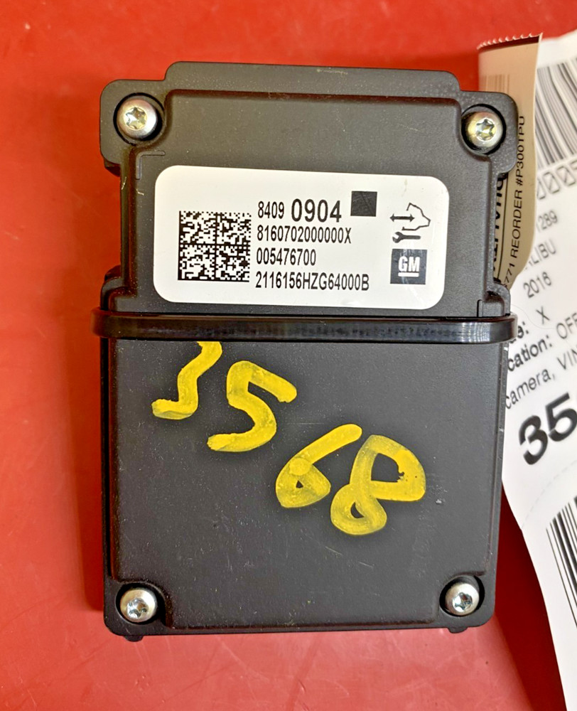 16 CHEVY MALIBU Camera WINDSHIELD MOUNTED 84090904