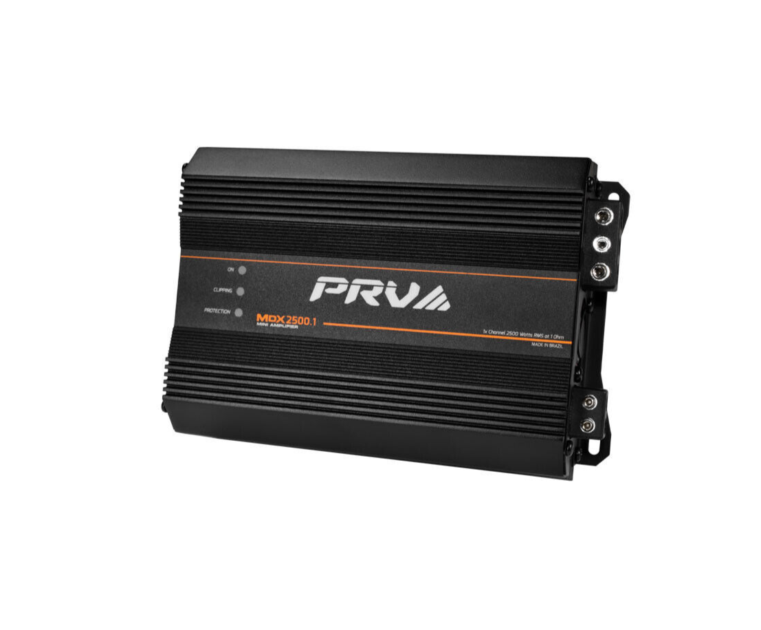 PRV Audio Mini Full Range Car Audio Amplifier 1 Ohm 2600 Watts MDX2500.1