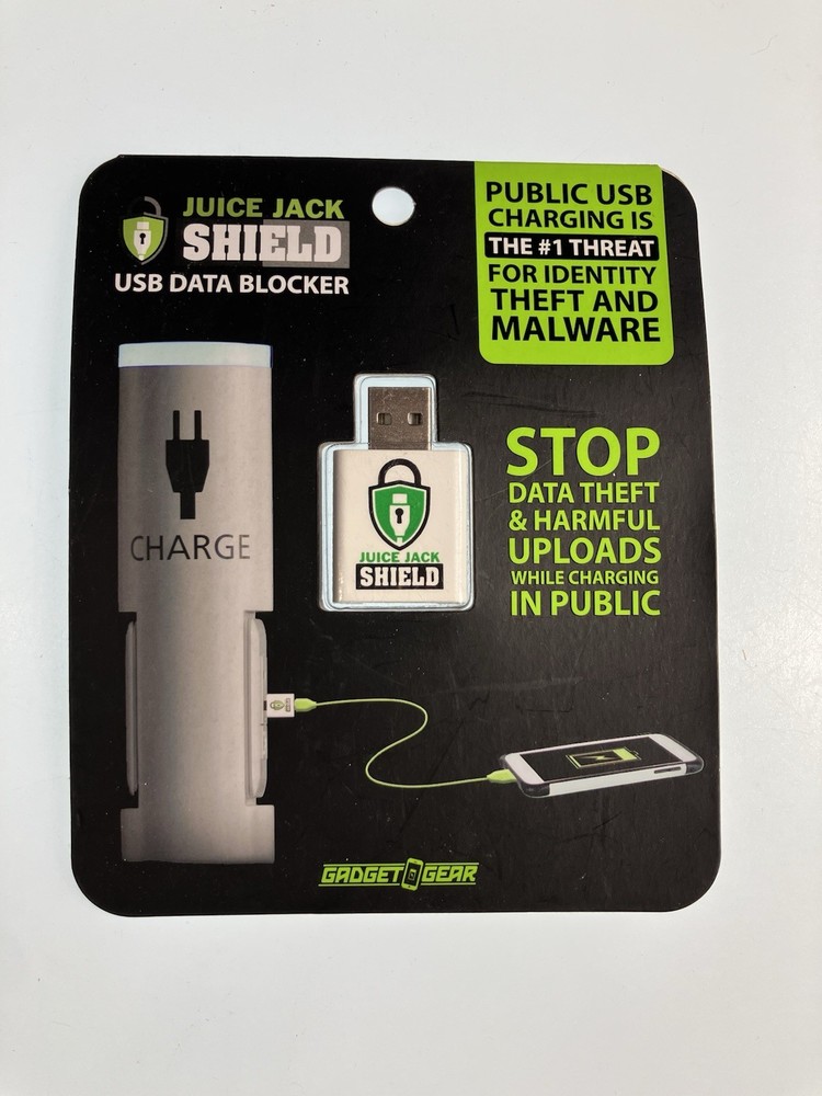 New Juice Jack Shield USB Data Blocker
