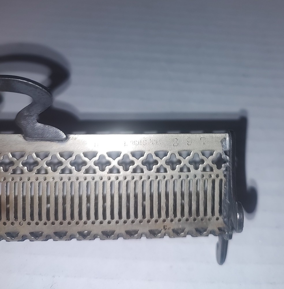 Vintage Van Bergh SP Co Sugar Cube Caddy Rack