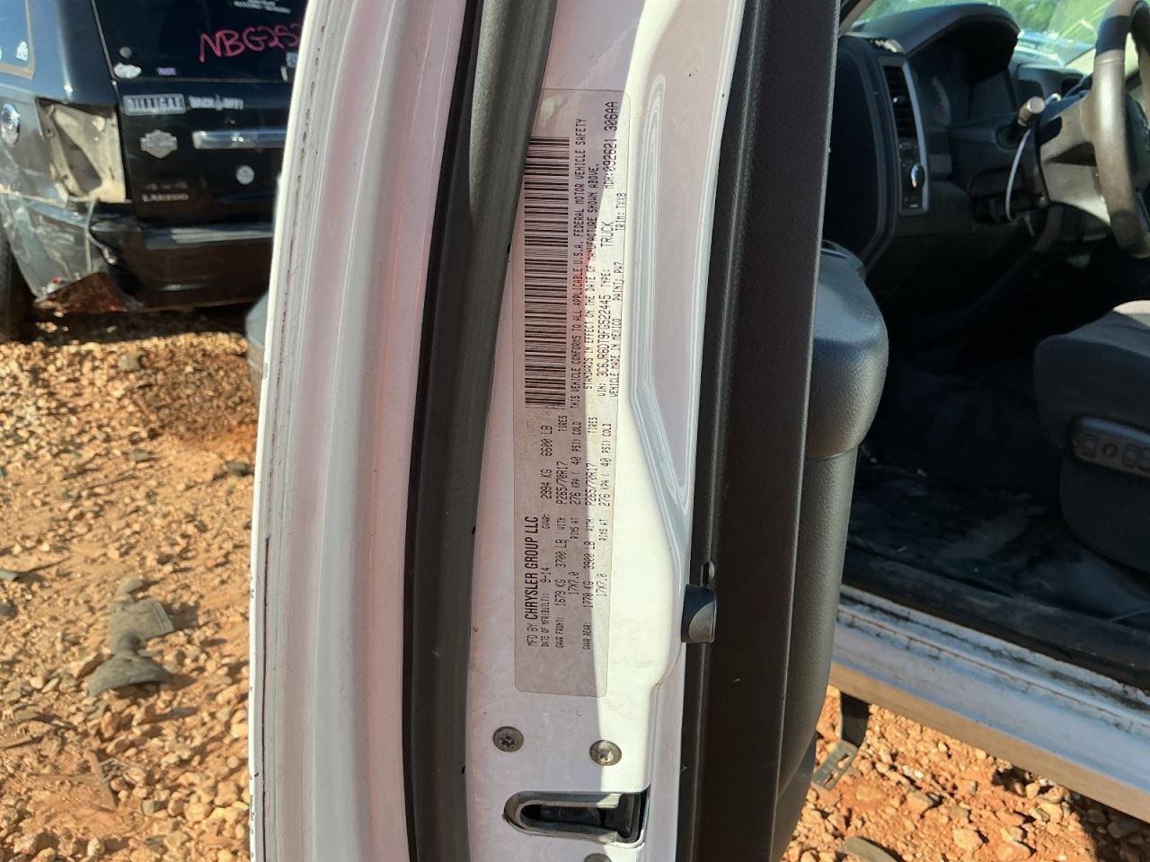 Passenger Air Bag Classic Style 5 Lug Wheel Fits 10-23 DODGE 1500 PICKUP 4712138