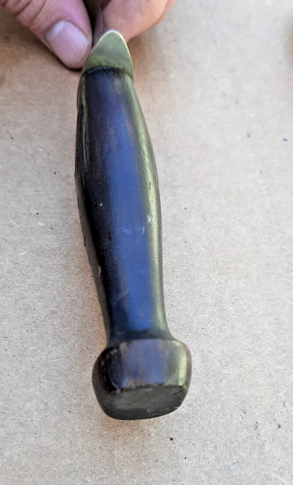 WW2 Olean NY Fighting Combat Knife W/ Leather Sheath