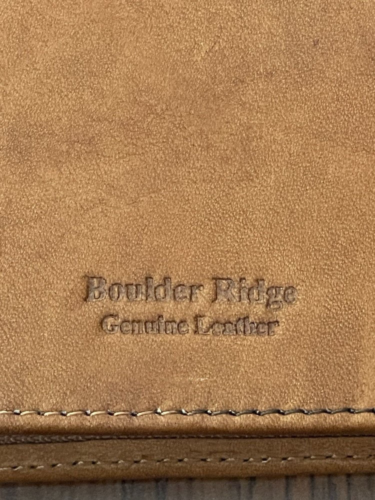 Boulder Ridge leather cd case 12 CDs