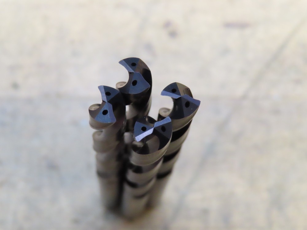 GARR 19/64" coolant thru solid carbide drill