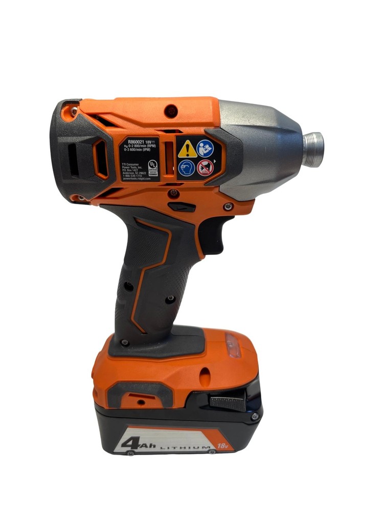 RIDGID 18V Cordless Tool Set Reciprocating Saw/Impact Driver/Flashlight/Drill