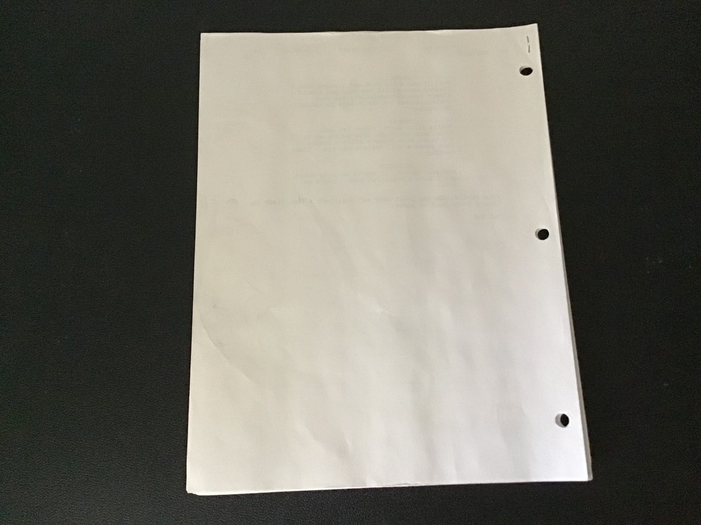 Strangers With Candy Ep. "Hit and Run" Revised Shooting Draft - Comedy Central